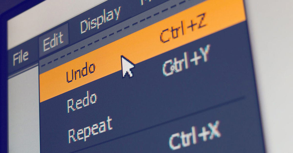Maximize Productivity with Undo Shortcuts